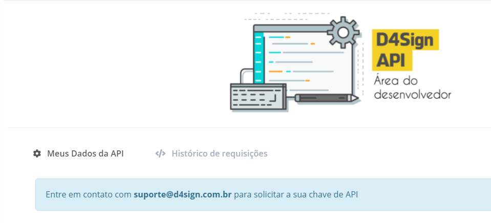 Mensagem de erro