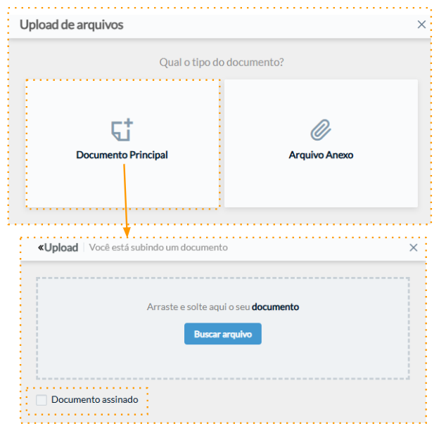 Upload de anexos e de documentos – netLex | Central de Ajuda